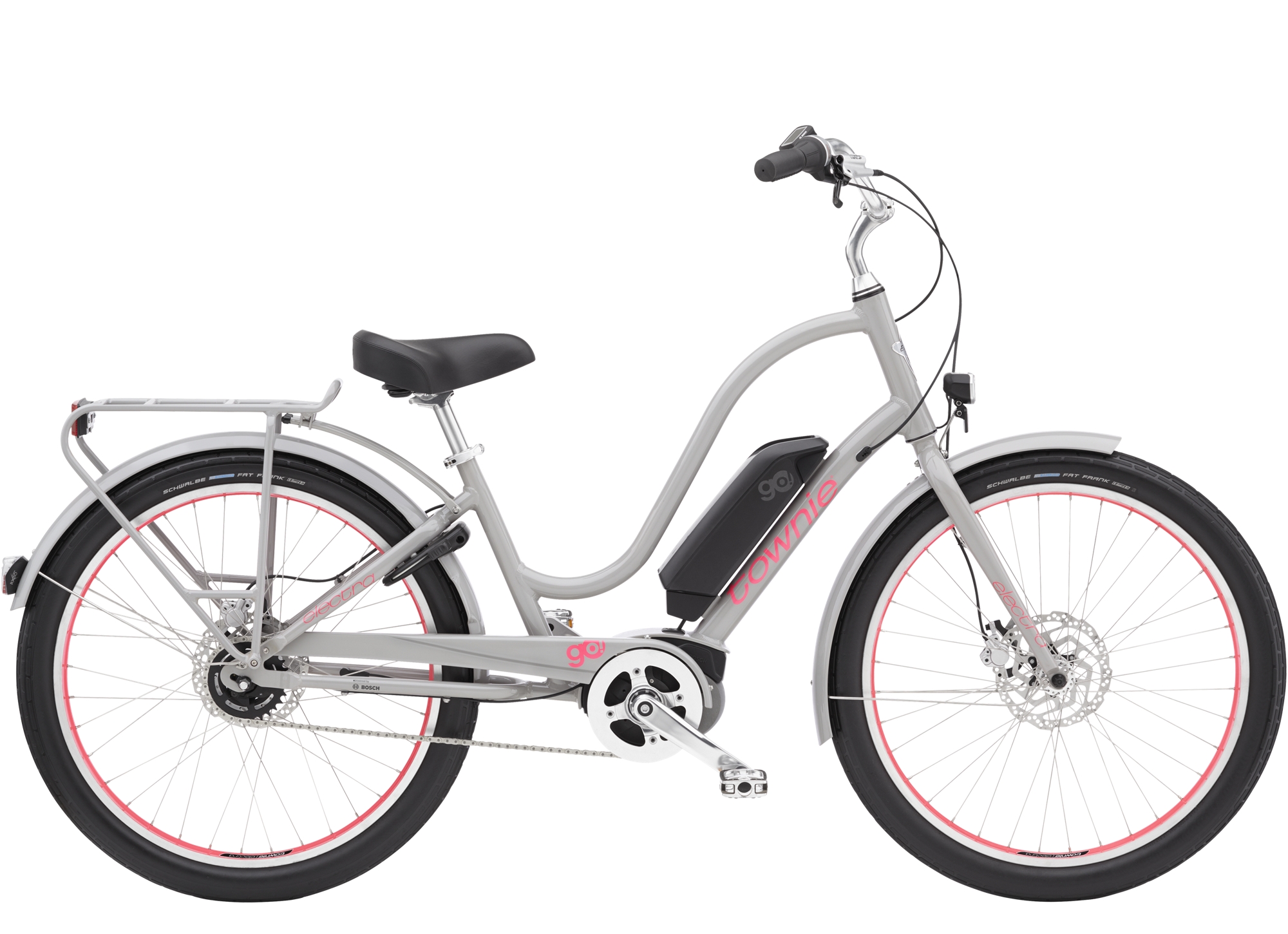 Product Image for Electra Townie Go! 5i EQ Step-Thru - Elcykel - 5-växlad, Cloud Grey, Ramstorlek: 26