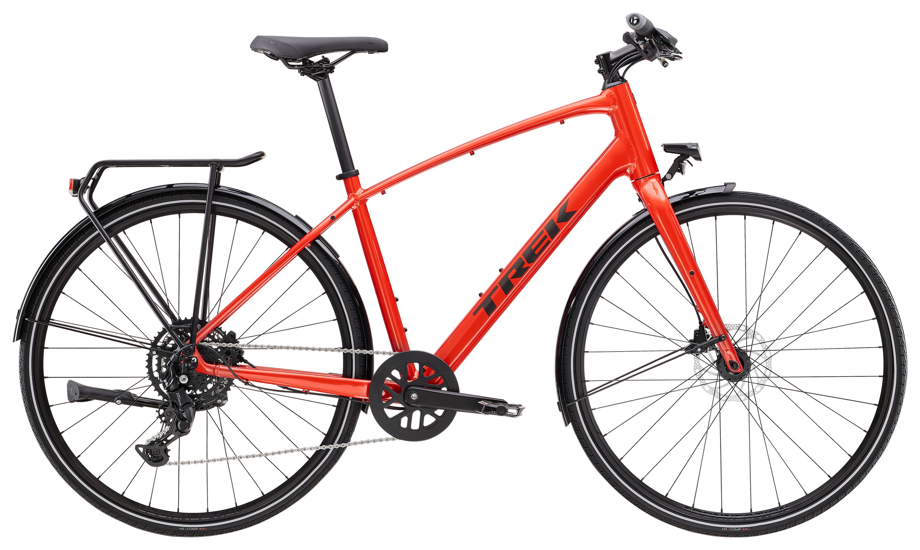 Product Image for Trek FX 2 Equipped - 9-växlad, Lava, Ramstorlek: XL