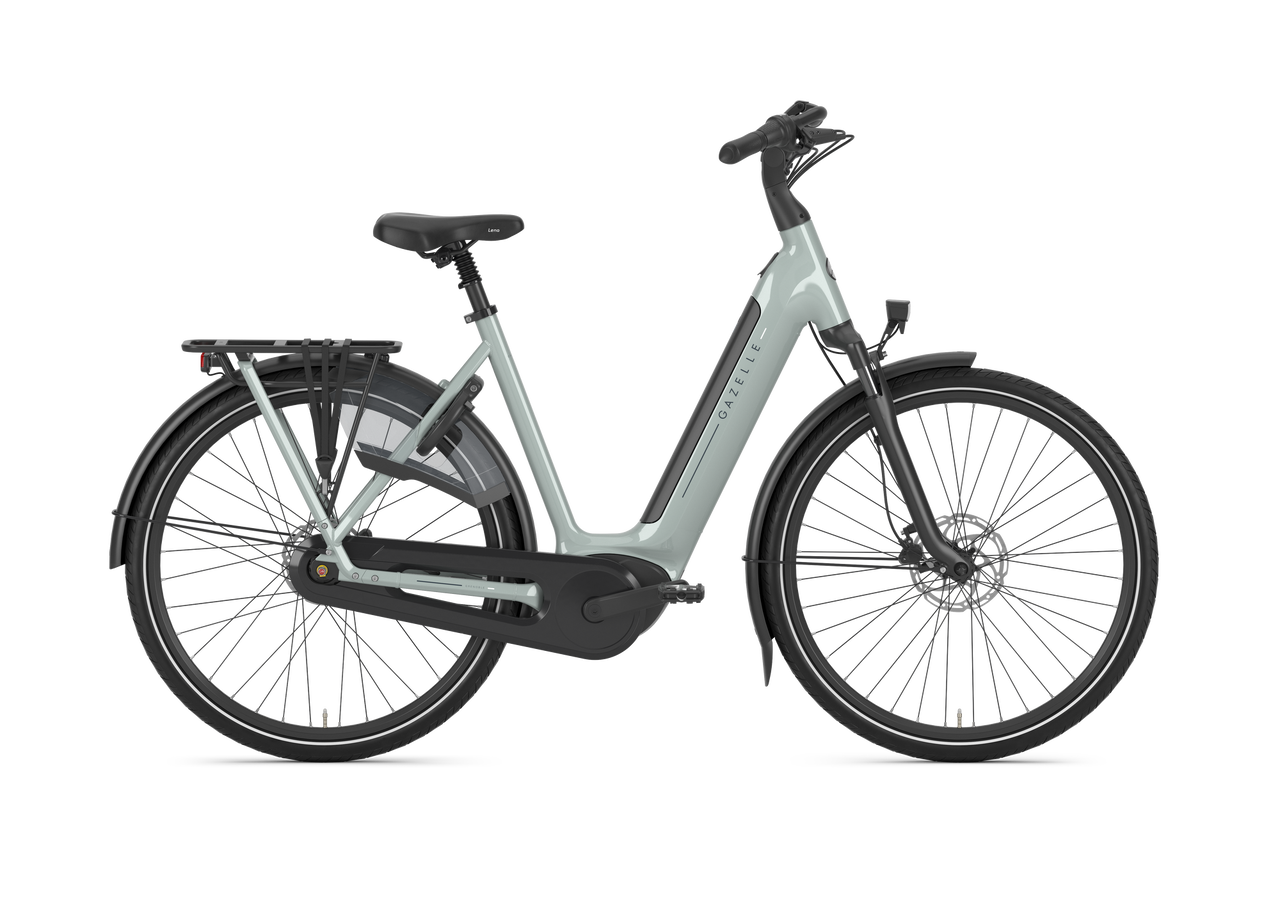 Product Image for Gazelle Grenoble C8 600Wh - Elcykel - 8-växlad, light olive, Ramstorlek: 61